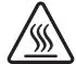 Sage BGR800 the BBQ Grill User Guide - Warning HOT surface Icon
