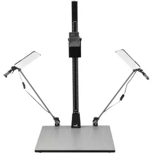 impact PCSLEDK-110 Pro Copy Stand with Dual LED Panel Light