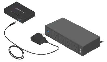 Connect the Power Adapter