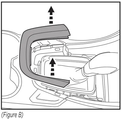MeTra 99-5854B Single or Double DIN Dash Kit - DASH DISASSEMBLY Figure B