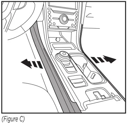 MeTra 99-5854B Single or Double DIN Dash Kit - DASH DISASSEMBLY Figure C