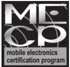 Metra recommends MECP certified technicians Logo