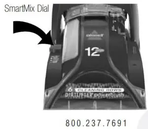 FIG 15 Choose the SmartMix setting