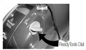 FIG 16 Set ReadyTools dial
