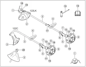 Husqvarna Trimmers - figure 1