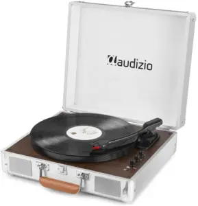 audizio RP320 Record Player HQ ALuminium Bluetooth Receiver