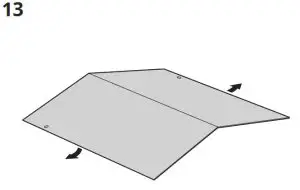 IKEA HEMNES Mirror Cabinet with 2 Doors-13