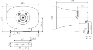 TOA SC 630M EB Q Horn Speaker - fig2