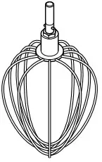 KENWOOD KVC51 Chef Sense Kitchen Machine- Whisk