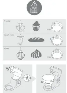 KENWOOD KVC51 Chef Sense Kitchen Machine- tools