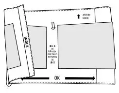 microlife BP3AQ1-1 Automatic Blood Pressure Monitor Instruction Manual - Align the cuff on the arm as illustrated