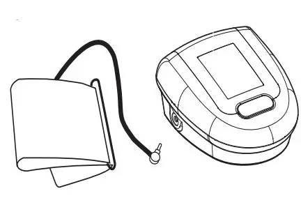 microlife BP3AQ1-1 Automatic Blood Pressure Monitor Instruction Manual - Cuff tube connection