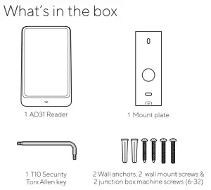 VERKADA VD31 Multi Format Card Reader-in box