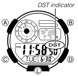 CASIO AE-1400WH-9AVCF 3458 Smartwatch - Standard Time