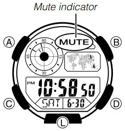 CASIO AE-1400WH-9AVCF 3458 Smartwatch - Tone