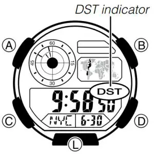 CASIO AE-1400WH-9AVCF 3458 Smartwatch - code time