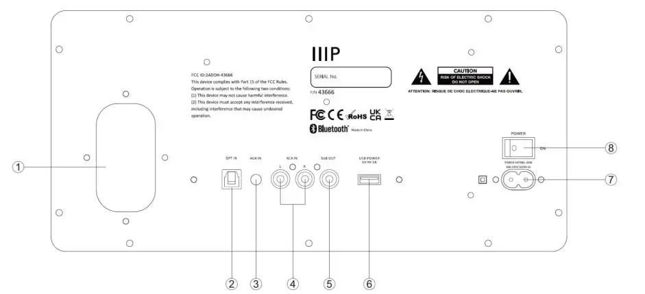 MONOPRICE 43666 Soundstage 3 Portable Speaker fig3