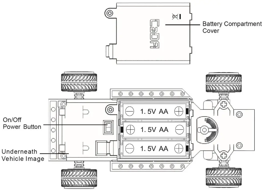 Doubleeagle Industry C52002 Desert Racer Building Block - JV9032 Vehicle