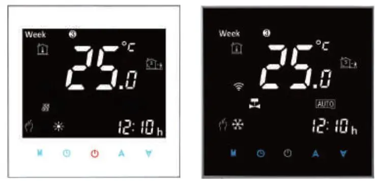 Beca Bht-2000 Series Electric Underfloor Water Heating/gas Boiler Thermostat User Guide