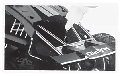 REVOLT Radio Controlled Vapor Racer Vehicle FIG 3