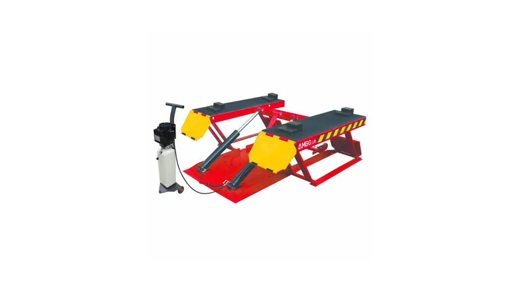 Amgo Lr10 Portable Low-rise Scissor Lift Instruction Manual