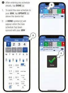 FIG 17 Saving Schedules
