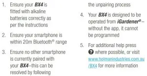 FIG 19 BX4 Connection Issues