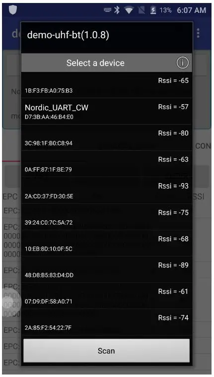 MARSON MR13 Wearable BT UHF Reader-14