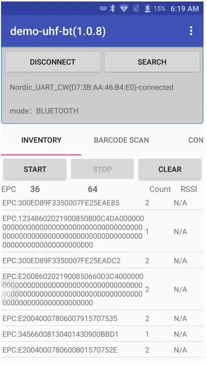 MARSON MR13 Wearable BT UHF Reader-16