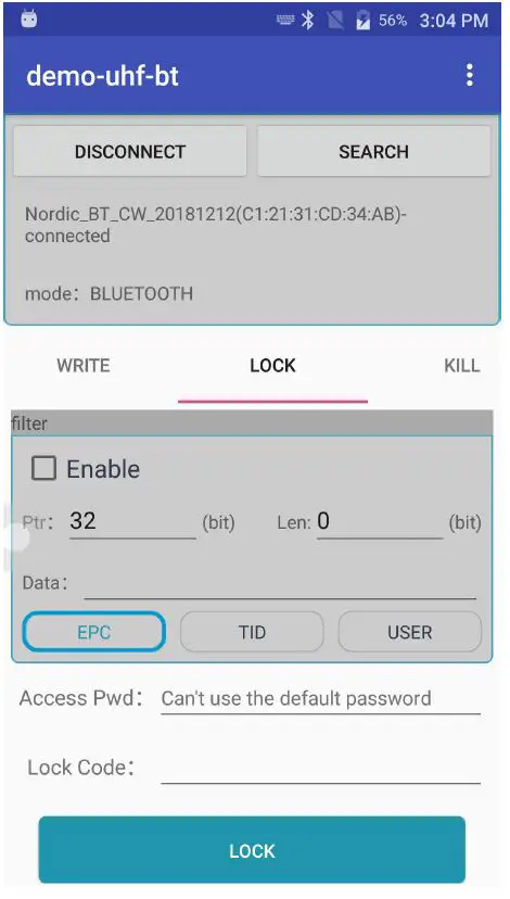 MARSON MR13 Wearable BT UHF Reader-19