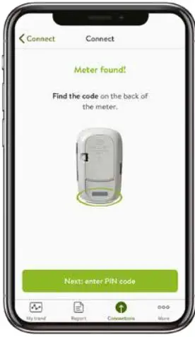 ACCU-CHEK Instant Meter and mySugr App User Guide - Enter the pin number