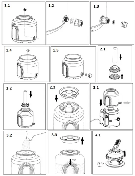 Wellis 3EXB0436 Azuro 2m3 h Sand Filters-5