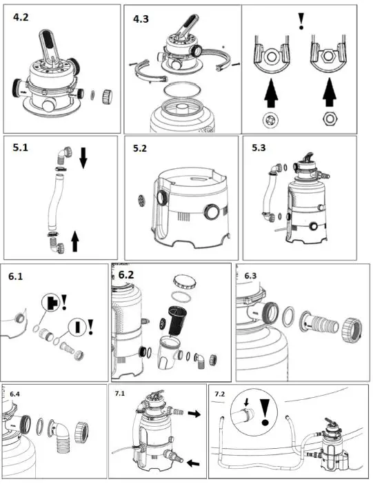 Wellis 3EXB0436 Azuro 2m3 h Sand Filters-6
