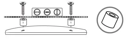 Insignia Fixed-Position Wall Mount for TVs [NS-HTVMFAB] - Irregularly-shaped back