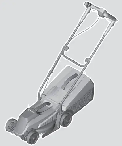 BOSCH 06008B9A01 Cordless Lawnmower CityMower