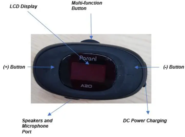 SENA A20 Parani Bluetooth Intercom Headset