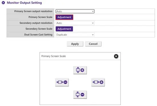 BenQ WDC30TH InstaShow X Button - Primary