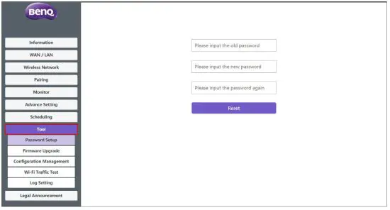 BenQ WDC30TH InstaShow X Button - Tool