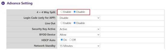 BenQ WDC30TH InstaShow X Button - Way