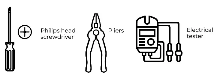 globe GE50200A Smart WIFI Switch - TOOLS