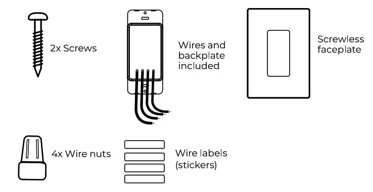 globe GE50200A Smart WIFI Switch - WATS IN THE BOX