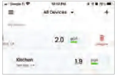 Ecosense EcoQube Intelligent Radon Detector - reset
