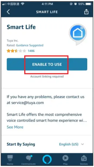 Setting Alexa App