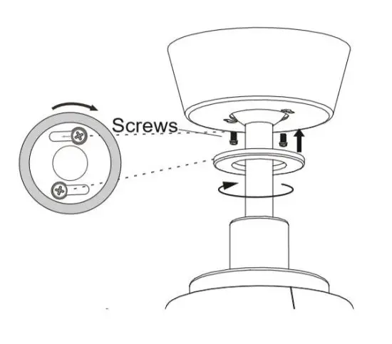 FIG 11 INSTALLATION OF THE CANOPY
