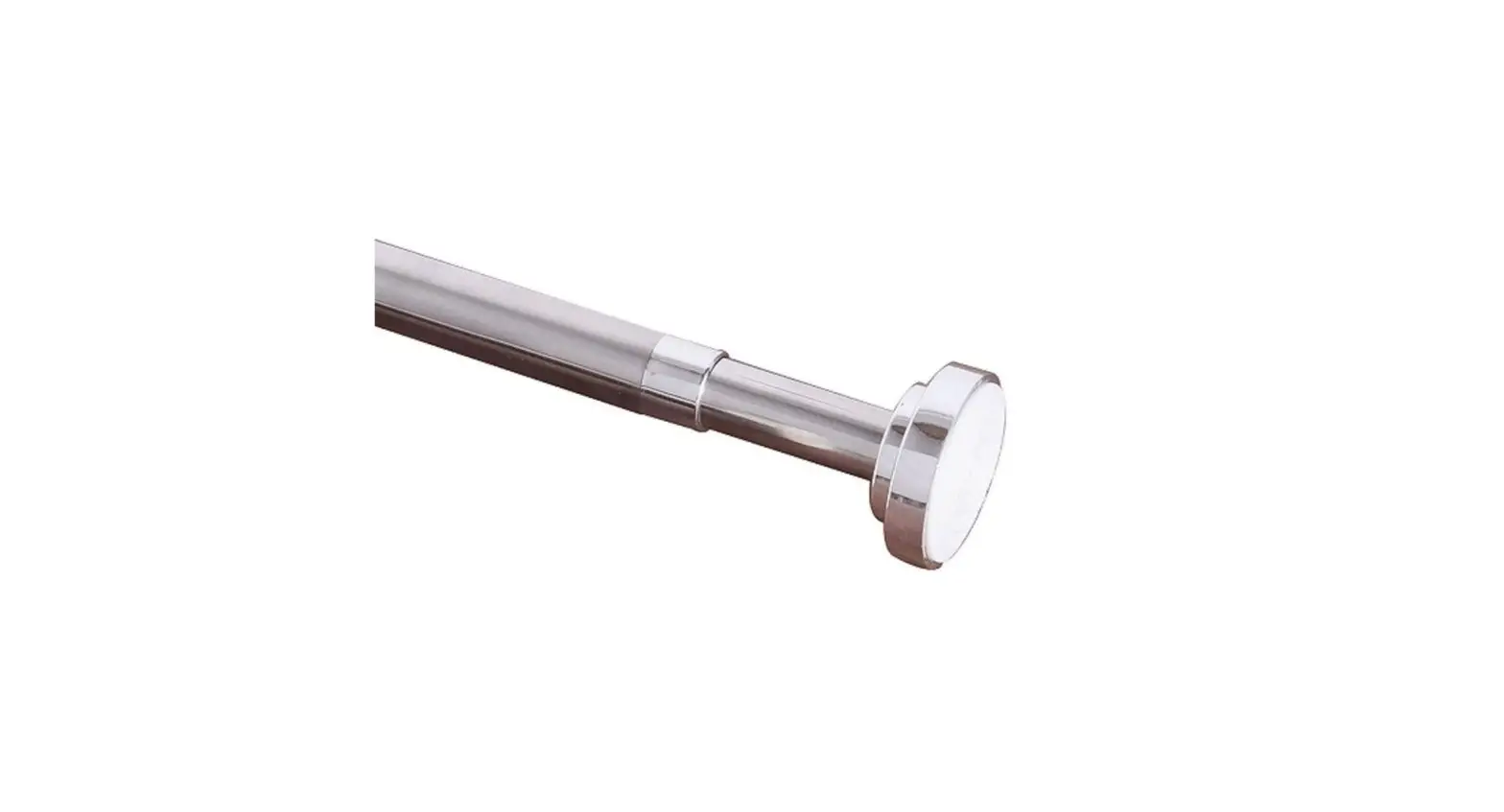 Homedepot W1wcr4986ss 86.6 Inch Telescoping Stainless Steel Window Curtain Rod Installation Guide