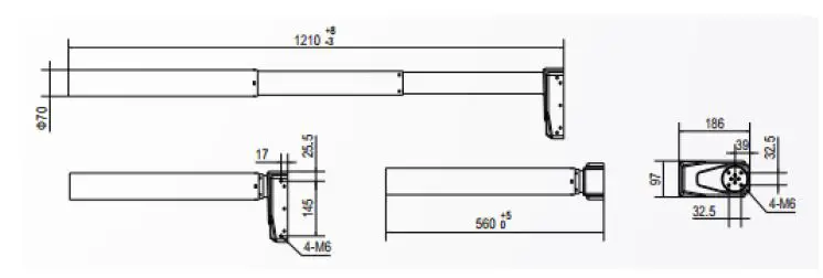 Zhejiang Jiecang Linear Motion Technology JCB35NH2B Control Box 5