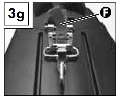 Putting on the carrying harness 