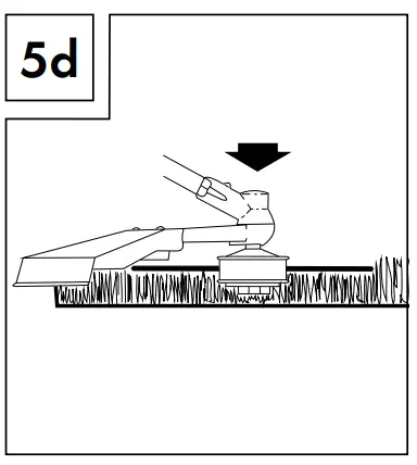 Setting the cutting height