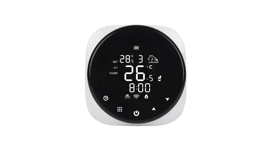 Beok Hy316 Black Round Wifi Digital Heating Thermostat User Manual Beok Hy316 Black Round Wifi Digital Heating Thermostat User Manual