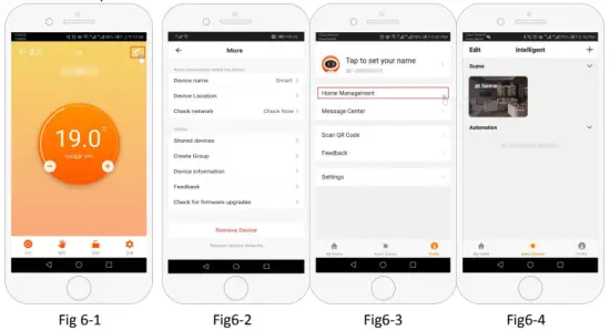 APP Device interface operation